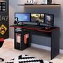 Imagem de Mesa Para PC Gamer Setup Ergonômica Em MDP/MDF