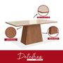 Imagem de Mesa para Sala de Jantar 160x90cm com Vidro Lapidado