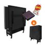 Imagem de MESA PING PONG 1084 PRETA KLOPF + KIT 5030 + Capa Mesa Fechada