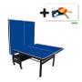Imagem de MESA PING PONG Com Rodinhas MDF 18mm - Modelo 1084 KLOPF + KIT Ping-Pong Completo 5030