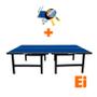 Imagem de Mesa ping pong especial mdf 18mm - klopf - 1019 + kit tênis de mesa - 5031
