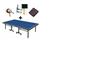 Imagem de MESA PING PONG MDF 25mm OFICIAL KLOPF 1008 + Kit 5055 + Rede Master 5034 + Capa Mesa Fechada