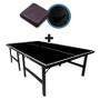 Imagem de MESA PING PONG PRETA KLOPF 1010 + Capa