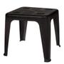 Imagem de Mesa Plástica De Apoio Com Porta Copos Preta Mor