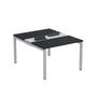 Imagem de Mesa Plataforma Dupla com Pé de Aço para Coworking 120x140/2p Pdc12/14/2p