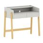 Imagem de Mesa Play com Pé Regulável - Cinza Beton