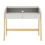 Imagem de Mesa Play com Pé Regulável - Cinza Beton