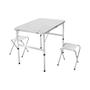 Imagem de Mesa Portatil Dobravel Camping 90x60x70cm Vira Maleta Nautika Domo