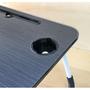 Imagem de Mesa portátil dobravel de mdf 59,5x39x27cm suporte para notebook