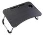 Imagem de Mesa Portátil Dobrável P/ Notebook Cama Home Office Refeição-Black