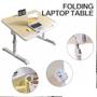 Imagem de Mesa Portátil Notebook Ajuste De Altura E Ângulo Cama Sofá