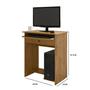 Imagem de Mesa Pratica Multiuso Com Gaveta computador/notebook Home Office Freijo - EJ