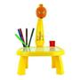 Imagem de Mesa Projetor Desenho Infantil - Toy King - Amarelo