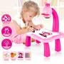 Imagem de Mesa Projetora De Desenhos Infantil Lousa Pintar Educacional - Dm Toys