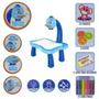 Imagem de Mesa Projetora Educativa Infantil Menino Azul Presente 4 anos Lousa Mágica Brinquedo Desenho Escolar