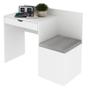 Imagem de Mesa Puff ME4168 Branco Tecnomobili