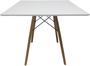 Imagem de Mesa Quadrada 80cm branco Eiffel Charles Eames