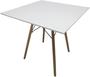 Imagem de Mesa Quadrada 80cm branco Eiffel Charles Eames