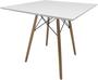 Imagem de Mesa Quadrada 80cm branco Eiffel Charles Eames