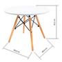 Imagem de Mesa Redonda 60cm Eames Dsw