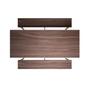 Imagem de Mesa Refeitório 8 Lugares com 2 Bancos Metal Wood Design