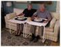Imagem de Mesa Regulável Para Refeições,Notebook,Estudos - Clink