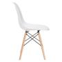 Imagem de Mesa Retangular 80 X 120 Cm Branco + 6 Cadeiras Branco