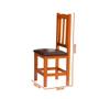 Imagem de Mesa Retangular Com 8 Cadeiras Estofadas Madeira Maciça 200 x 88 Marrom Solace Shop JM