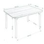 Imagem de Mesa Retangular com Tampo em MDP 4101