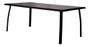 Imagem de Mesa Retangular De Alumínio Marrom 70x10x180 Cm - 6 Lugares