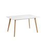 Imagem de Mesa Retangular Eames Charles Eiffel 120x80cm Trevisul