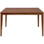 Imagem de Mesa Retangular em Madeira London em Amêndoa 6 Lugares 120 cm Tramontina