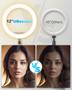 Imagem de Mesa Ring Light UbeeSize 12 com suporte e suporte para telefone