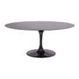 Imagem de Mesa Saarinen Oval São Gabriel 180x100cm - Base Preta