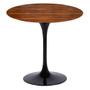 Imagem de Mesa Saarinen Redonda Pau Ferro 137cm - Base Preta