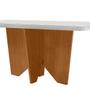 Imagem de Mesa Sala De Jantar Evora 180cm Em Mdf E Vidro