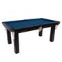 Imagem de Mesa Sinuca Bilhar MDF 1,85x1,07 com kit Procópio - Azul