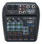 Imagem de Mesa Som Mixer Dmx-04 4 Canais Bluetooth Phantom Efeito Efx - DEVOX