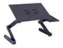 Imagem de Mesa Suporte Articulado Notebook Com Mousepad/2 Ventiladores
