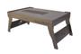 Imagem de Mesa Suporte para Notebook articulado para Sofá e Cama - Cor tabaco