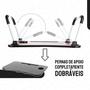 Imagem de Mesa Suporte Para Notebook Dobrável Cama Sofá Articulada Preta