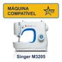 Imagem de Mesa Tampo Móvel Bancada Máquina De Costura Singer M3205