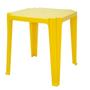 Imagem de Mesa Tramontina Tambaú 68 x 68 x 72 cm em Polipropileno Amarelo