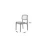Imagem de Mesa Zurick 2200 X 1100 com 8 Cadeiras Maia Premium Off White/ Imbuia Natural