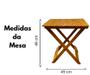 Imagem de Mesinha de Madeira - Charme Rústico em Suas Aventuras Imperdível