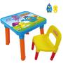 Imagem de Mesinha Infantil Cadeira E Boneco Galinha Pintadinha 0360
