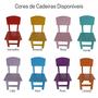 Imagem de Mesinha Infantil Didática Para Crianças com 4 Cadeiras Coloridas Madeira MDF Desmontável