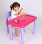 Imagem de Mesinha infantil meg menina com cadeira magic toys