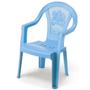 Imagem de Mesinha Kids Infantil Azul 46X38Cm + 4 Cadeira Poltroninha