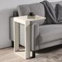 Imagem de Mesinha Lateral MDF Off White Resistente Alta Qualidade